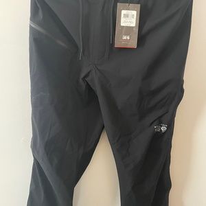 MEN'S MOUNTAIN HARDWEAR STRETCH OZONIC PANTS SIZE XL..NEW WITH TAGS